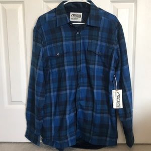 Fleece lined plaid shirt - Mountain Khakis NWT